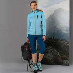 Pantaloni capri trekking donna
