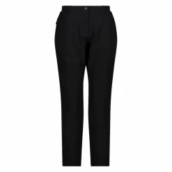 Pantaloni comfort fit da donna in poliestere elasticizzato
