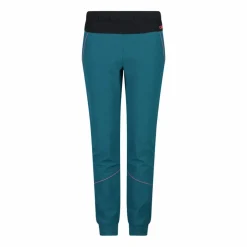 Pantaloni da bambina in poliestere elasticizzato