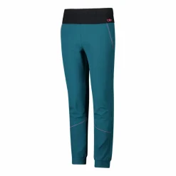 Pantaloni da bambina in poliestere elasticizzato