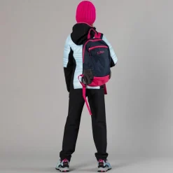 Pantaloni da bambina in poliestere elasticizzato