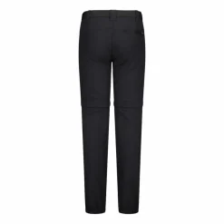 Pantaloni da bambina zip-off tessuto elasticizzato