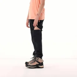 Pantaloni da bambina zip-off tessuto elasticizzato