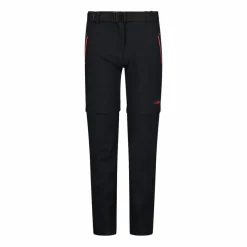 Pantaloni da bambina zip-off tessuto elasticizzato