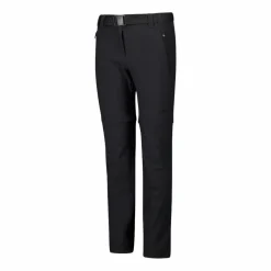 Pantaloni da bambina zip-off tessuto elasticizzato