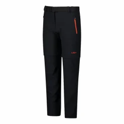 Pantaloni da bambina zip-off tessuto elasticizzato