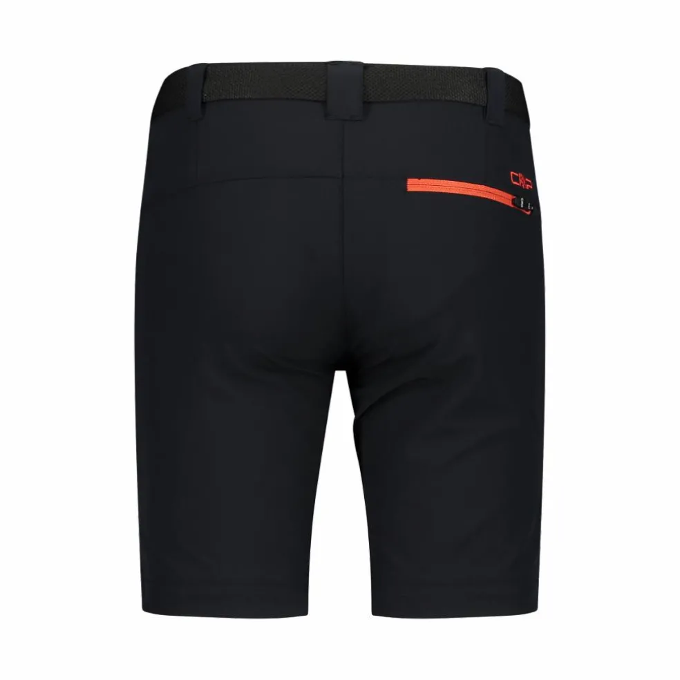 Pantaloni da bambina zip-off tessuto elasticizzato