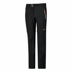 Pantaloni da bambina zip-off tessuto elasticizzato