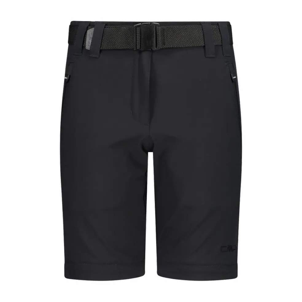 Pantaloni da bambina zip-off tessuto elasticizzato