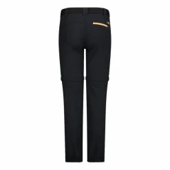 Pantaloni da bambina zip-off tessuto elasticizzato