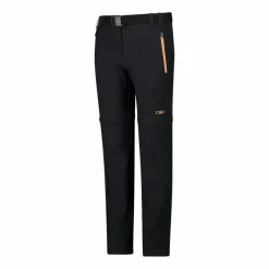 Pantaloni da bambina zip-off tessuto elasticizzato