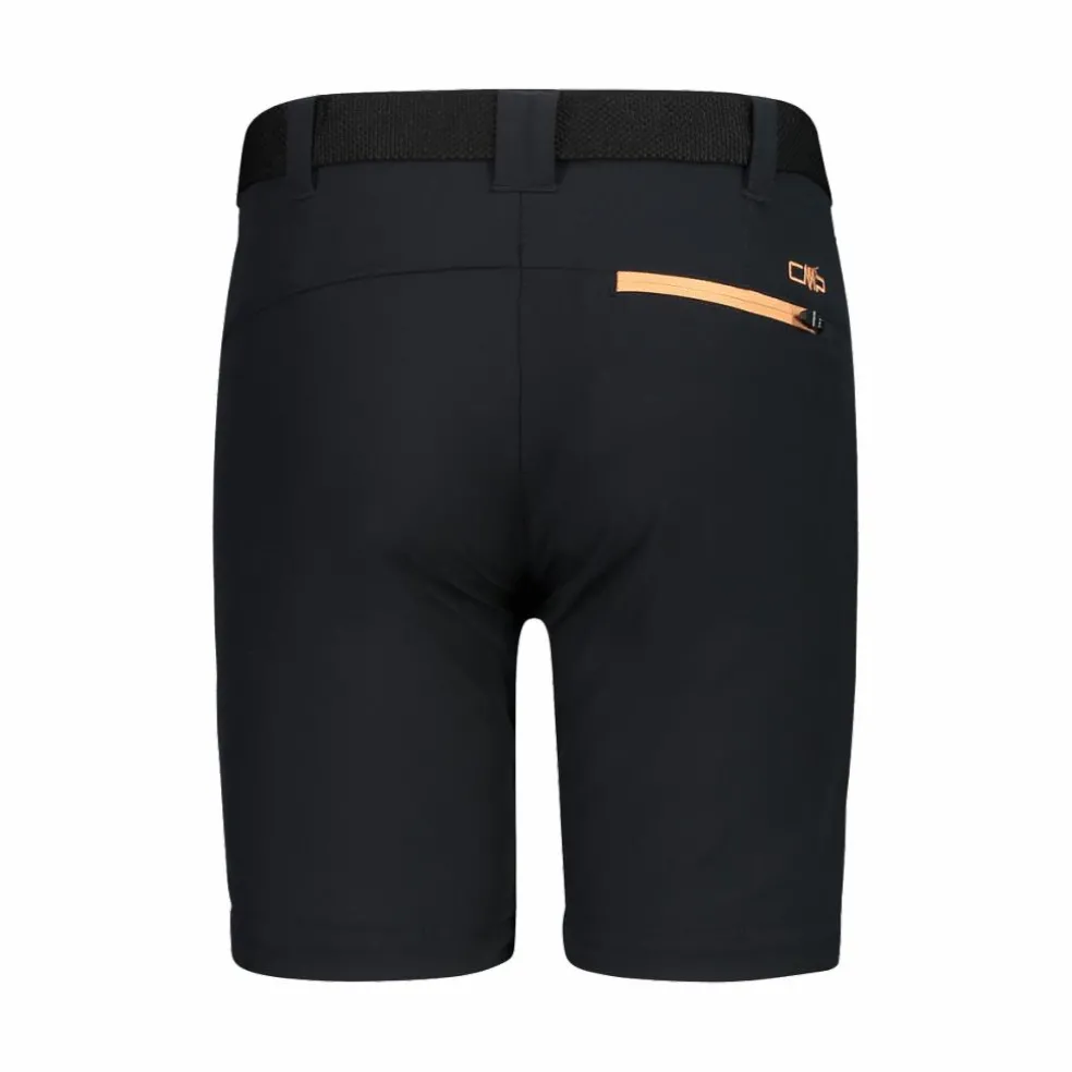 Pantaloni da bambina zip-off tessuto elasticizzato