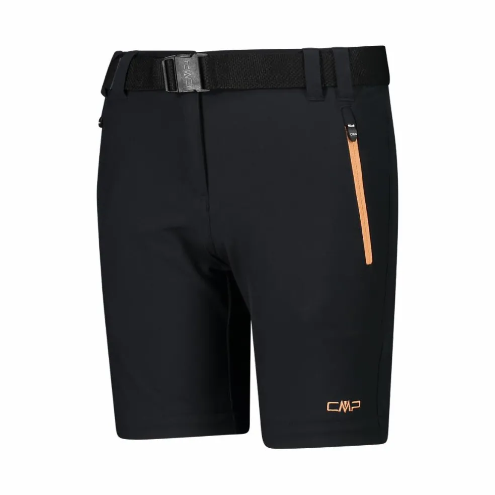 Pantaloni da bambina zip-off tessuto elasticizzato