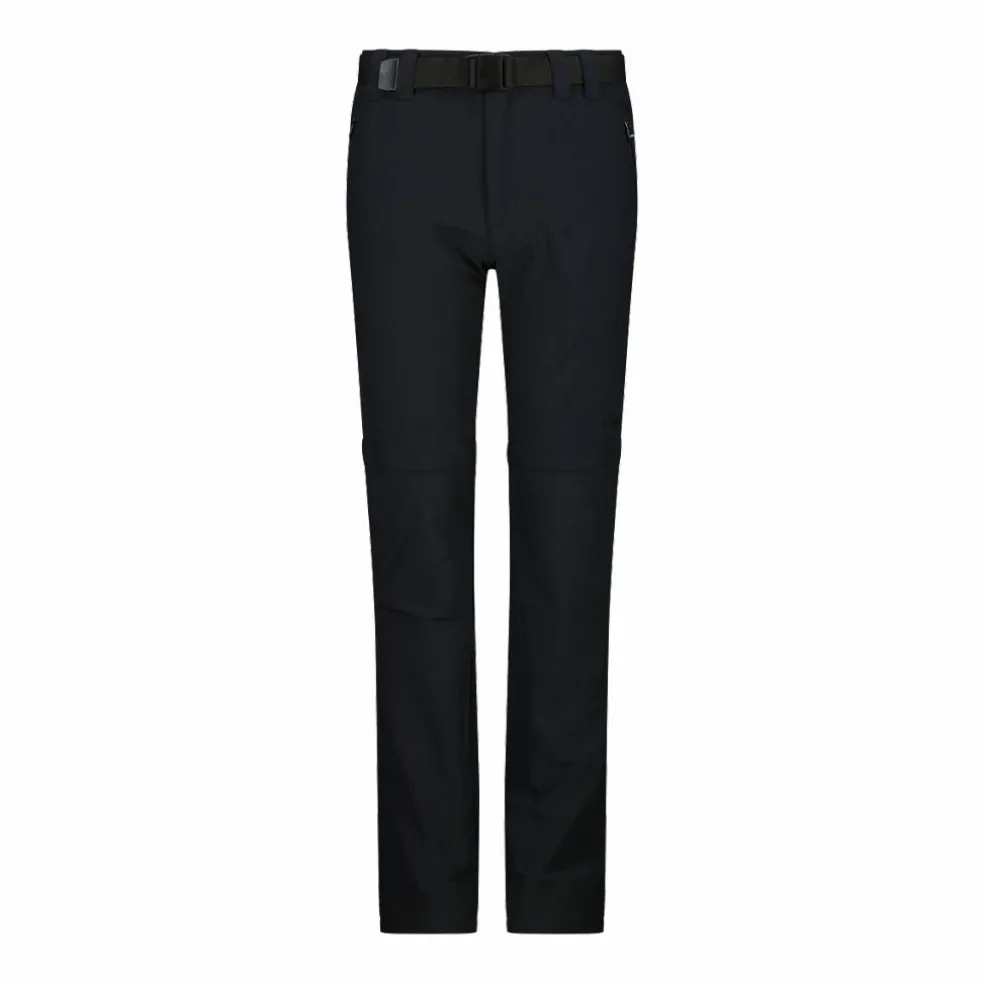 Pantaloni da bambino zip-off tessuto elasticizzato