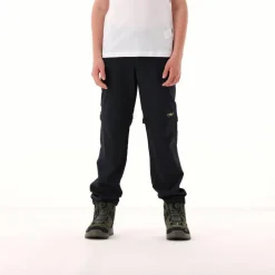 Pantaloni da bambino zip-off tessuto elasticizzato