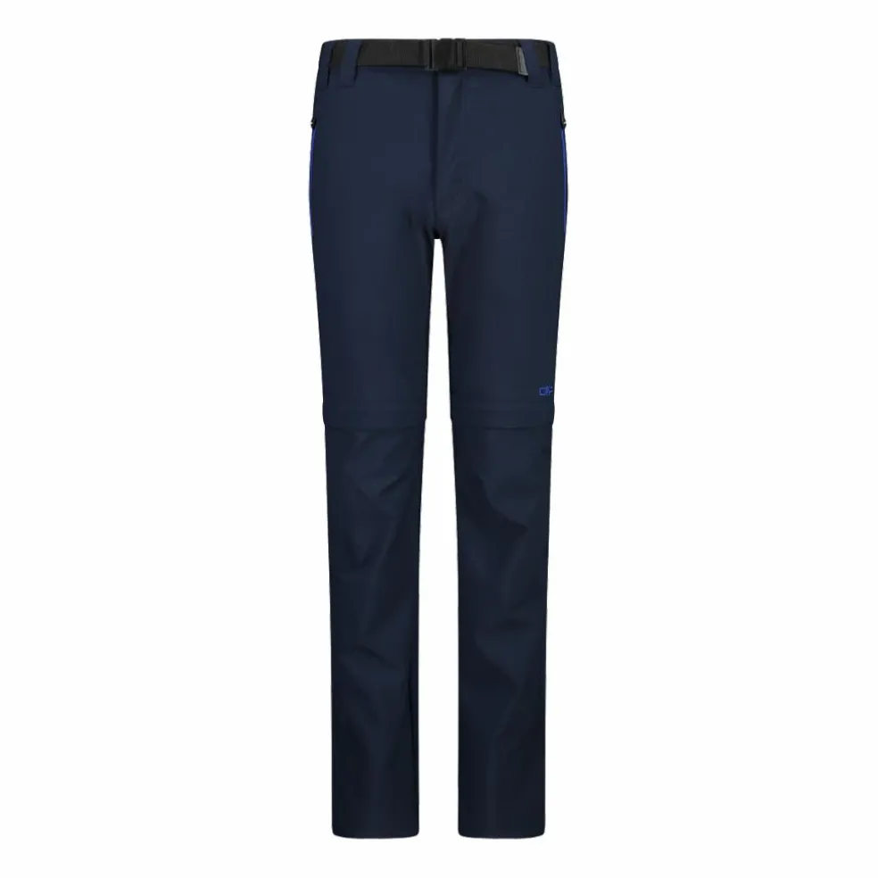 Pantaloni da bambino zip-off tessuto elasticizzato