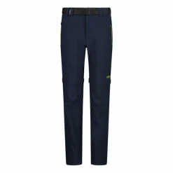 Pantaloni da bambino zip-off tessuto elasticizzato