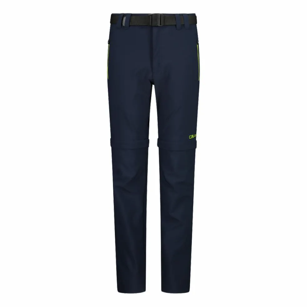 Pantaloni da bambino zip-off tessuto elasticizzato