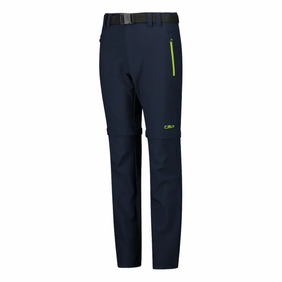 Pantaloni da bambino zip-off tessuto elasticizzato