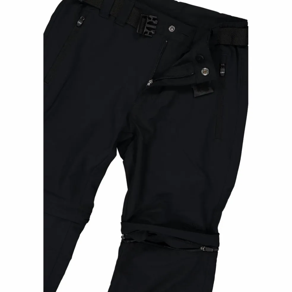 Pantaloni da bambino zip-off tessuto elasticizzato