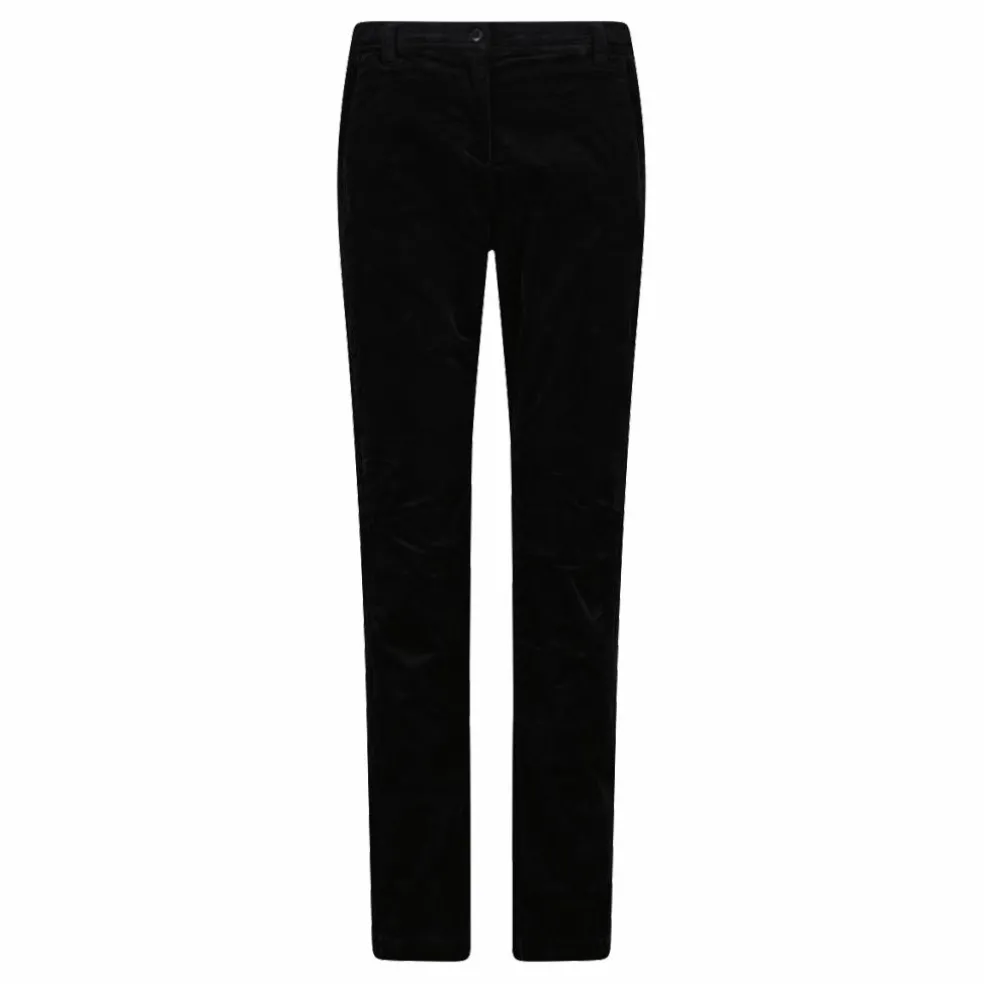 Pantaloni da donna in velluto