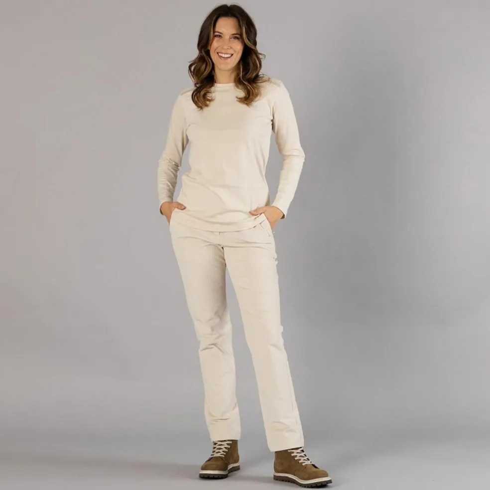 Pantaloni da donna in velluto