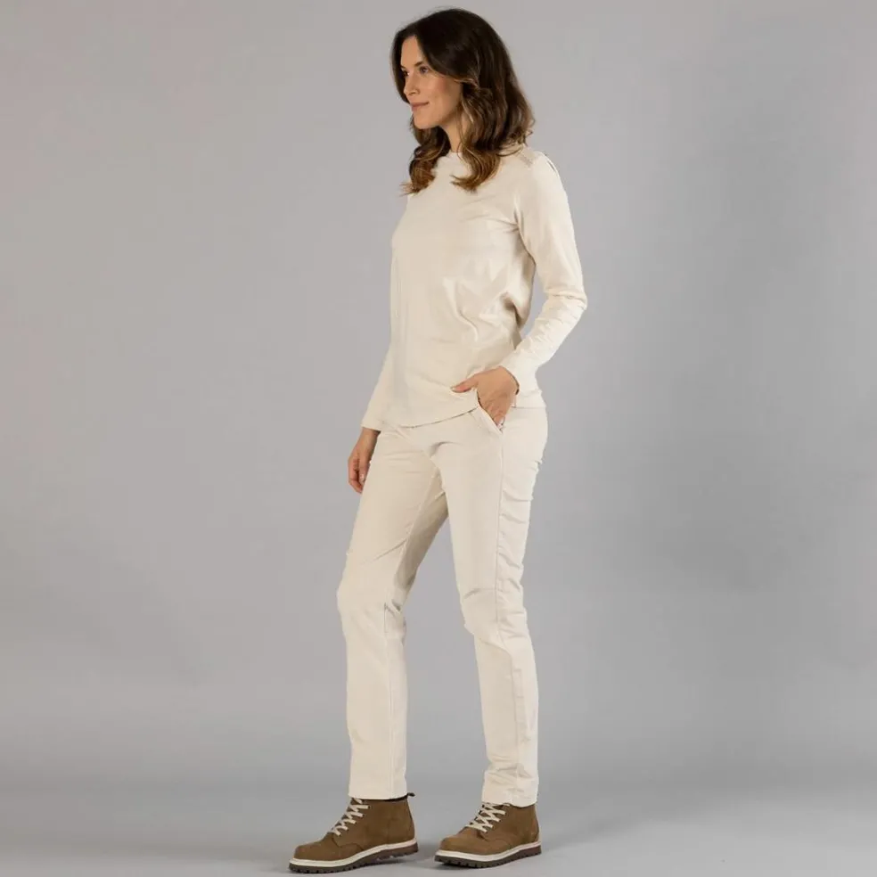 Pantaloni da donna in velluto