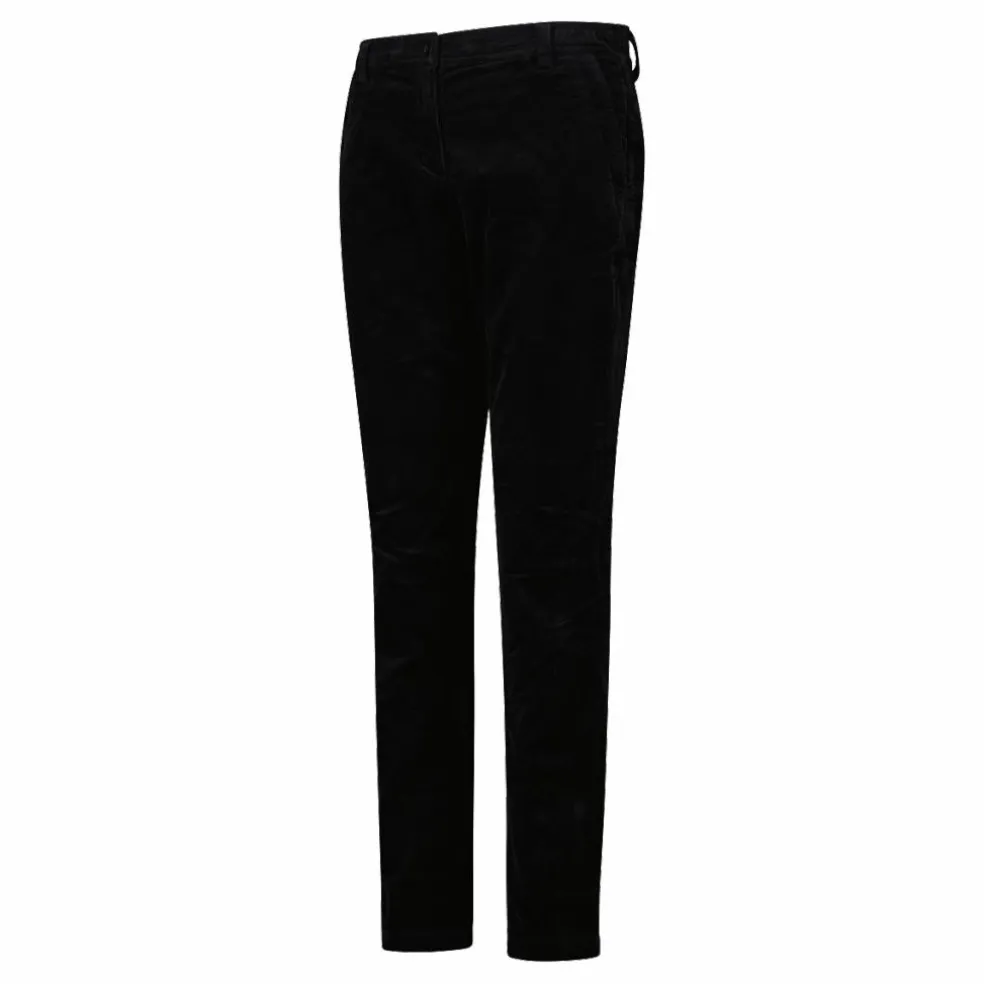 Pantaloni da donna in velluto