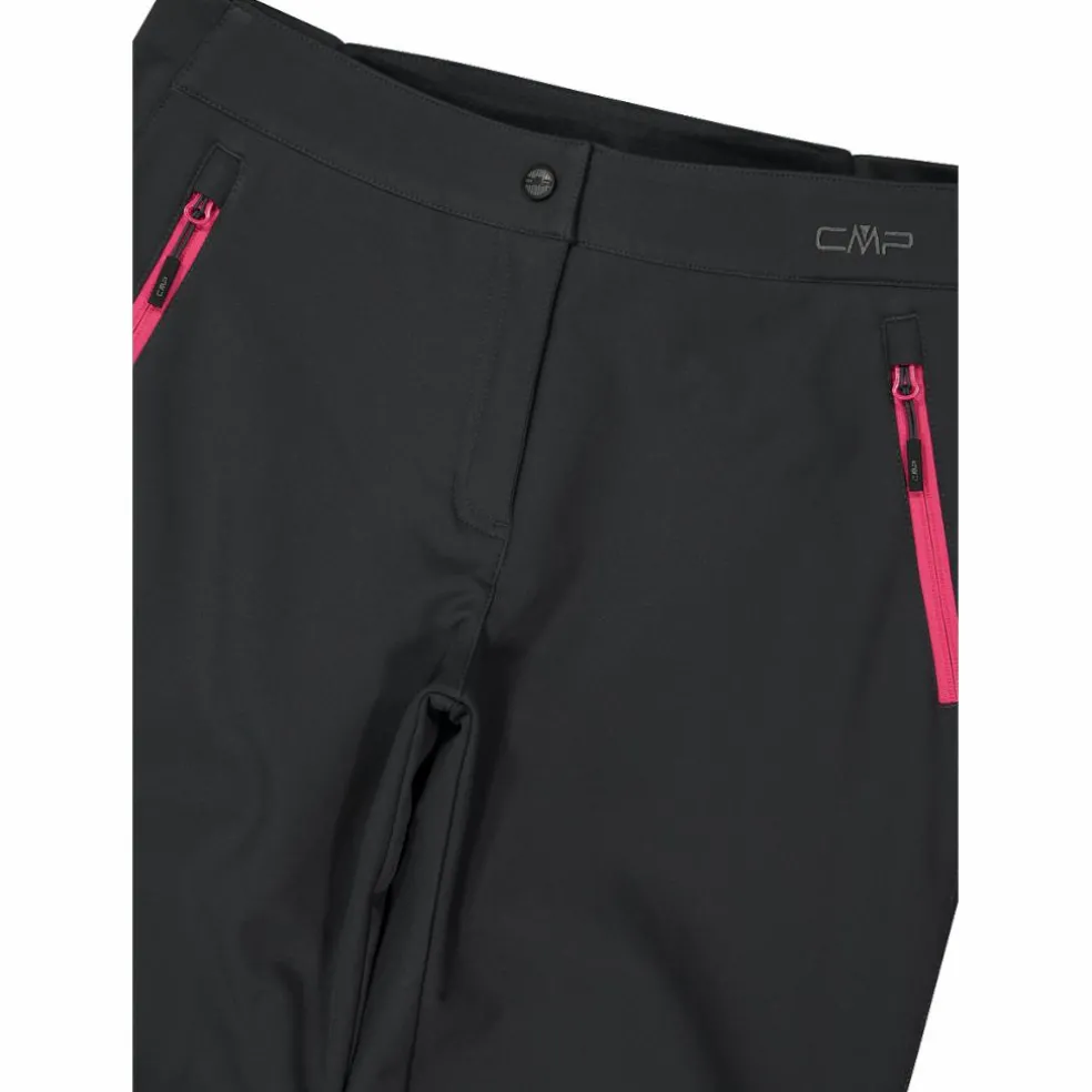 Pantaloni da donna slim fit in softshell