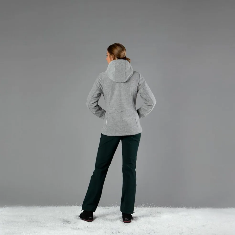 Pantaloni da donna slim fit in softshell