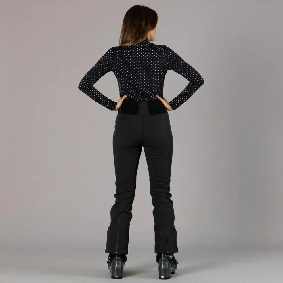 Pantaloni da sci da donna con strato interno in pile