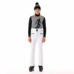 Pantaloni da sci da donna con strato interno in pile