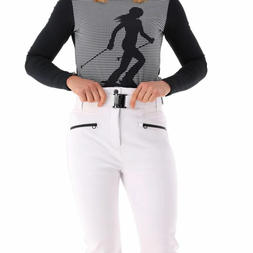 Pantaloni da sci da donna con strato interno in pile