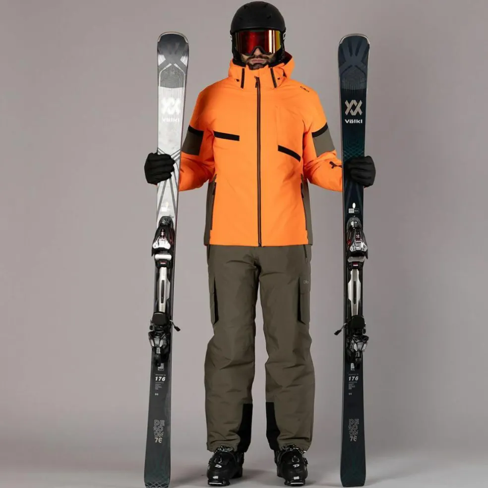 Pantaloni da sci in twill da uomo