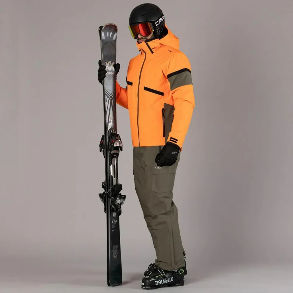 Pantaloni da sci in twill da uomo