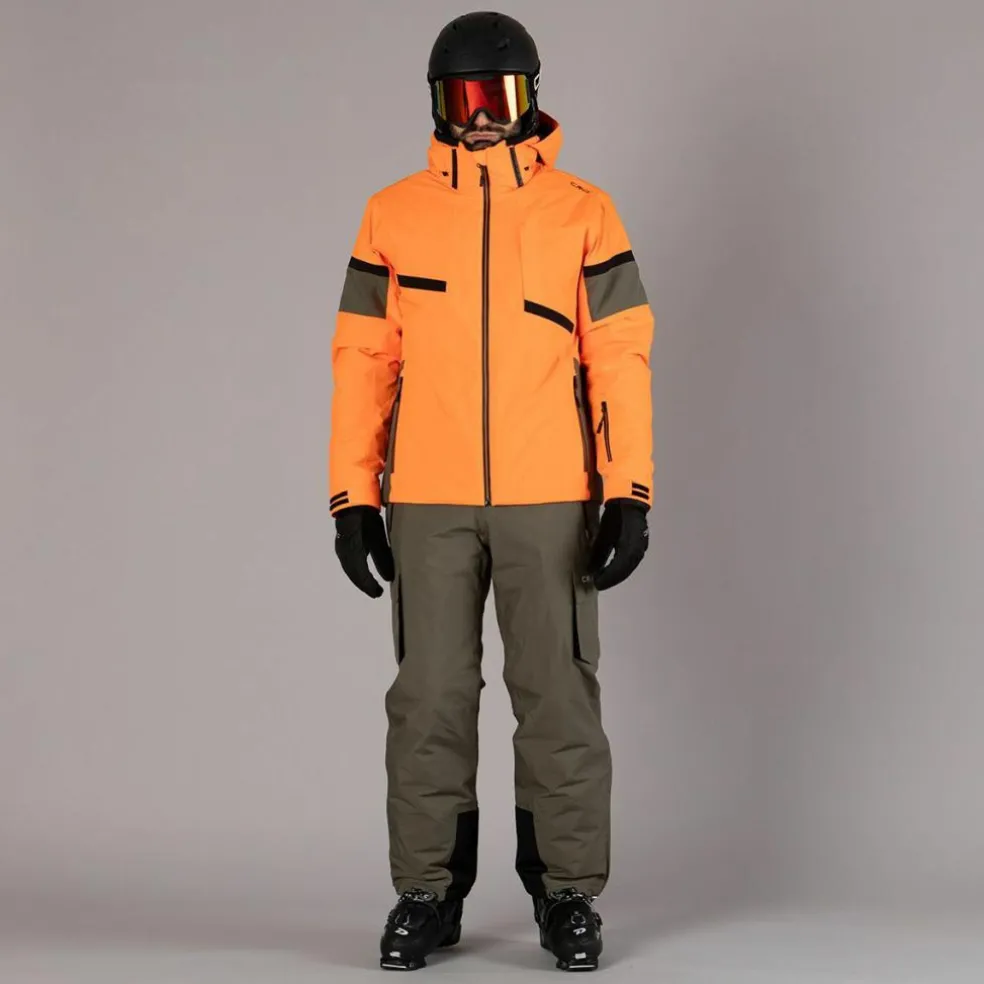 Pantaloni da sci in twill da uomo