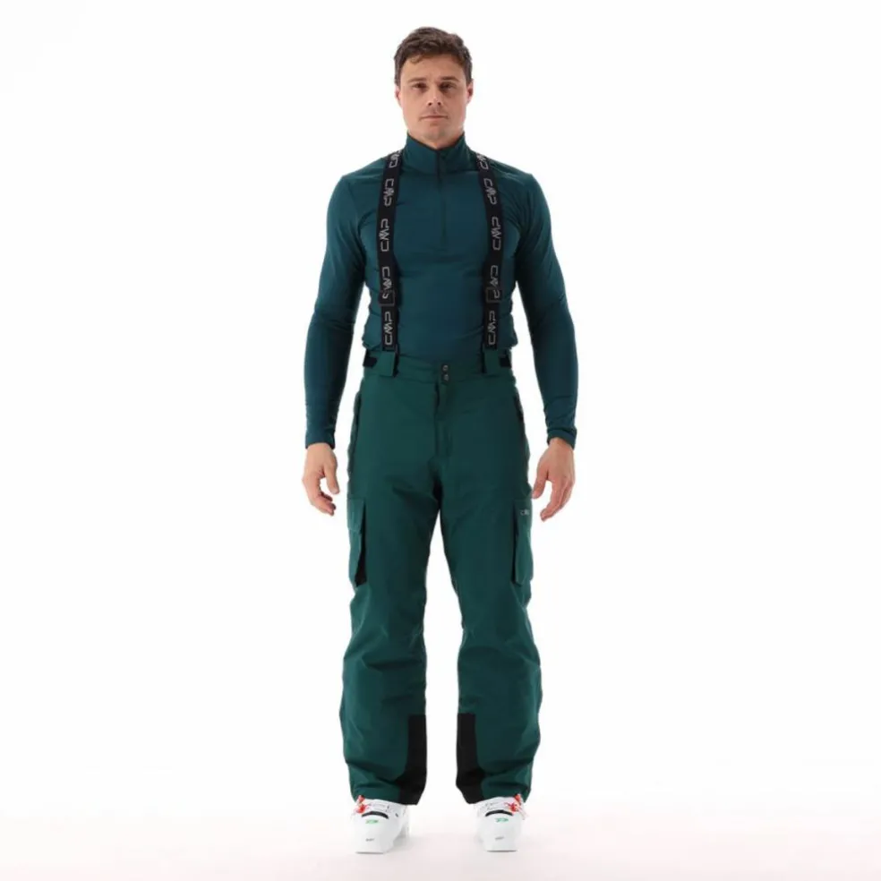 Pantaloni da sci in twill da uomo