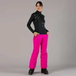 Pantaloni da sci in twill da donna
