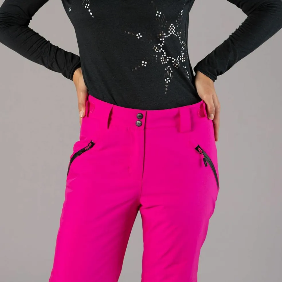 Pantaloni da sci in twill da donna