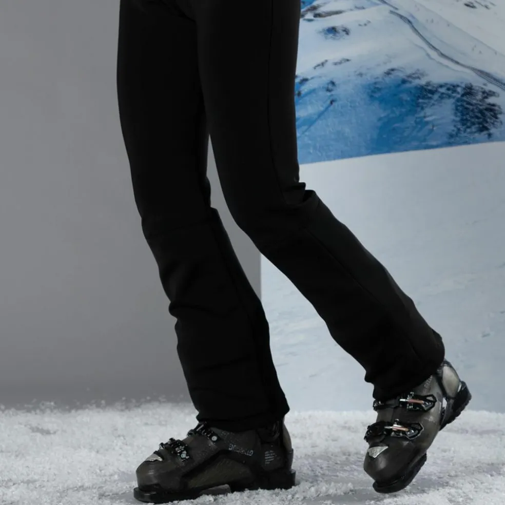 Pantaloni da sci non imbottiti elasticizzati donna