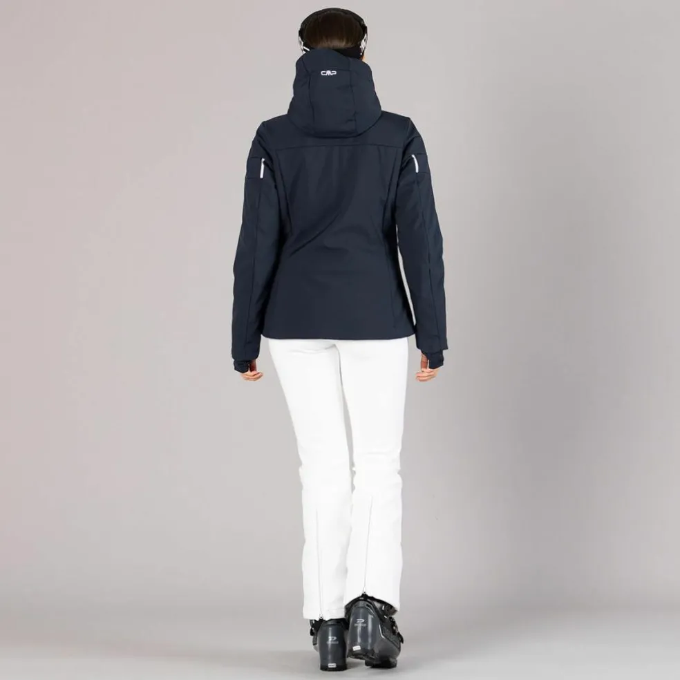 Pantaloni da sci non imbottiti elasticizzati donna