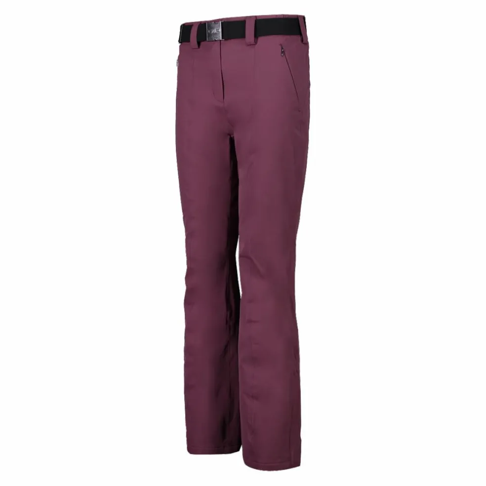 Pantaloni elasticizzati da sci da donna