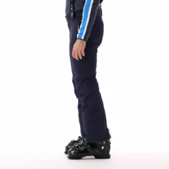 Pantaloni elasticizzati da sci tinta unita