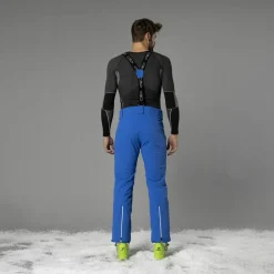 Pantaloni elasticizzati da sci tinta unita