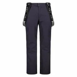 Pantaloni elasticizzati da sci tinta unita