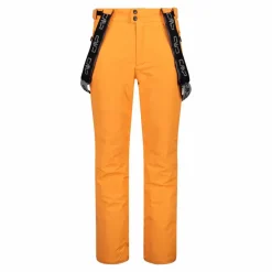 Pantaloni elasticizzati da sci tinta unita