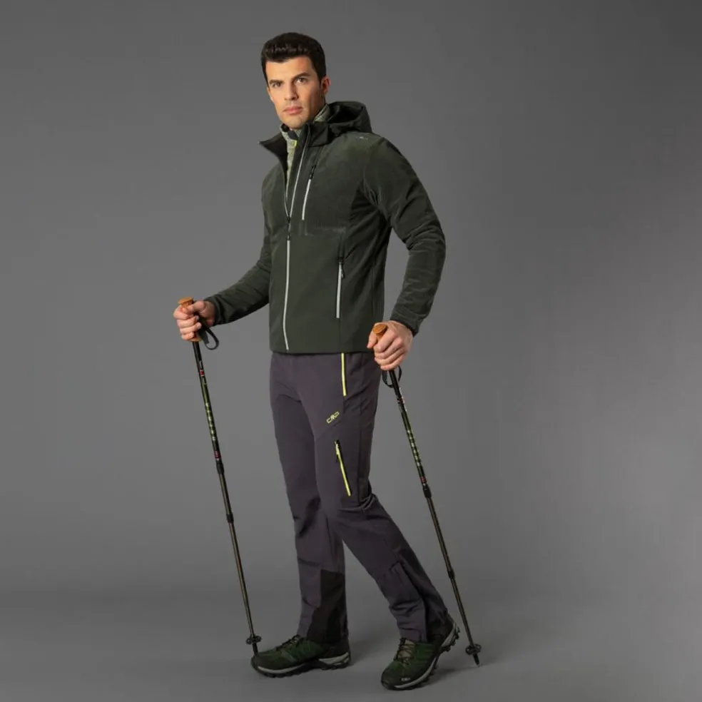 Pantaloni ergonomici da uomo Unlimitech in ripstop elasticizzato