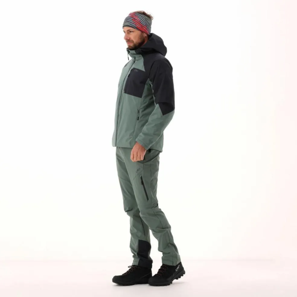 Pantaloni ergonomici da uomo Unlimitech in ripstop elasticizzato