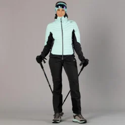 Pantaloni ibridi da sci alpinismo da donna Unlimitech con inserti in nylon