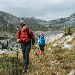 Pantaloni in nylon elastico da trekking uomo